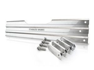 Chevrolet Camaro Steering Stabilizer - Stainless Works - Heavy Duty 14 Gage 304 SS - `11-`15